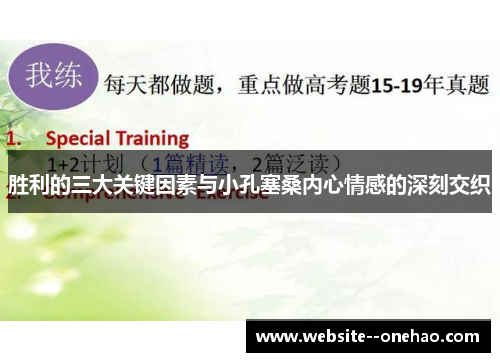胜利的三大关键因素与小孔塞桑内心情感的深刻交织 胜利的三大关键因素与小孔塞桑内心情感的深刻交织