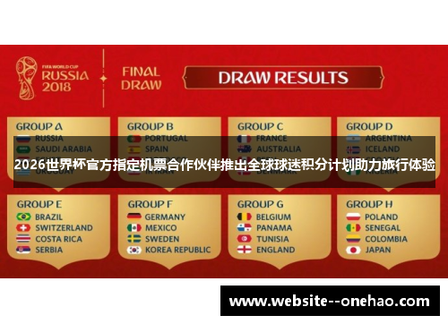 2026世界杯官方指定机票合作伙伴推出全球球迷积分计划助力旅行体验 2026世界杯官方指定机票合作伙伴推出全球球迷积分计划助力旅行体验