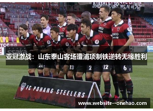 亚冠激战：山东泰山客场遭浦项制铁逆转无缘胜利